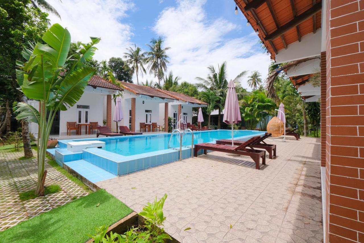 Bed and Breakfast Duc Anh Bungalow Дуонг-Донг Экстерьер фото
