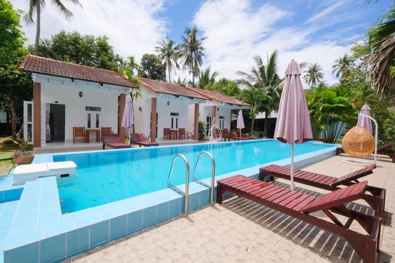 Bed and Breakfast Duc Anh Bungalow Дуонг-Донг Экстерьер фото